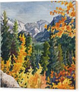 Rocky Mountain National Park Wood Print