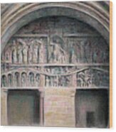 Romanesque Gate Wood Print