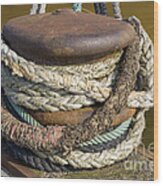 Ropes Wood Print