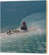 Round Island Lighthouse, Mi Wood Print