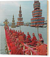 Royal Barge Procession 2012 | Bangkok Wood Print