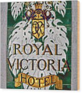 Royal Victoria Hotel - Nassau Bahamas Wood Print