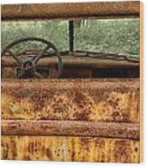 Rusted Wood Print