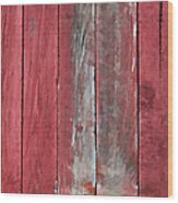 Rustic Red Barn Wall Wood Print