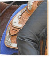 Saddle Leg 3623 Wood Print