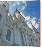 Saint Louis Cathedral Wood Print