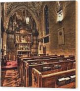 Saint Marks Episcopal Cathedral Wood Print