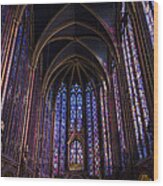 Sainte Chapelle Wood Print