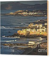 San Andres Arucas Great Canary Spain Wood Print