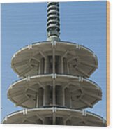 San Francisco Japantown Pagoda Dsc994 Wood Print