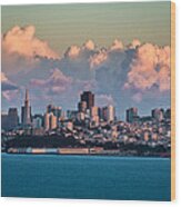San Francisco Skyline Wood Print