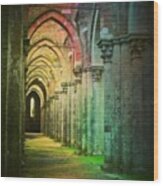 San Galgano Wood Print