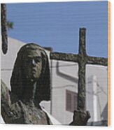 San Juan - La Rogativa Townswoman Wood Print