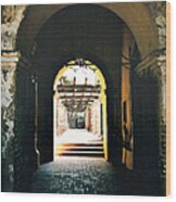 San Juan Capistrano Archway Wood Print