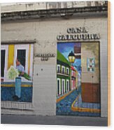 San Juan - Casa Galguera Mural Wood Print