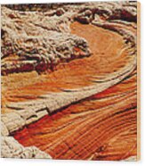 Sandstone Highway Wood Print