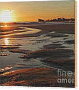 Seacliff Extreme Low Tide Wood Print