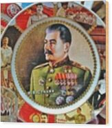 Seen This Decorative Plate With Stalin Wood Print