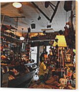 Shopping The General Store Wood Print