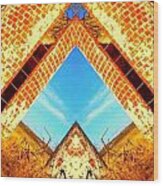 Silo Pyramid Wood Print