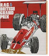 Silverstone Grand Prix 1969 Wood Print