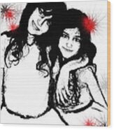 Sisterly Love Wood Print