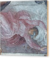 Sistine Chapel Ceiling God Dividing Light From Darkness Pre Restoration Art Print