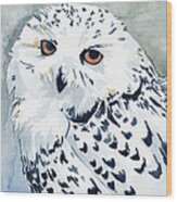 Snowy Owl Wood Print