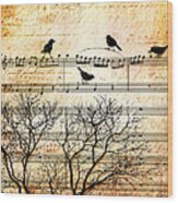 Songbirds Wood Print