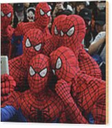 Spider-man Homecoming Seoul Premiere Wood Print