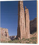 Spider Rock Canyon De Chelly Wood Print
