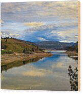Spokane River Wood Print