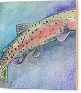 Spotted Trout Wood Print
