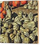 Squash- Gourds Wood Print