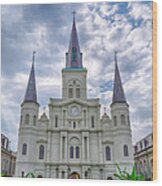 St. Louis Cathedral Wood Print