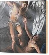 St. Michael Archangel Wood Print