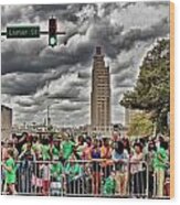 St. Paddy's Parade Wood Print