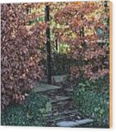 Stairway To Tranquility Wood Print