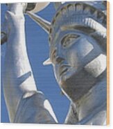 Statue Of Liberty Chandler Arizona 2005 Wood Print