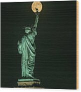 Statue Of Liberty Wood Print