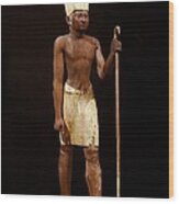 Statue Of Sesostris I. 1971 -1928 Bc Wood Print