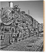 Steam Locomotive 3423 Wood Print