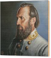 Stonewall Jackson Wood Print