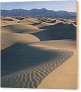 Stovepipe Wells, Sand Dunes Wood Print