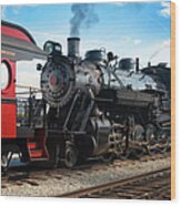 Strasburg Railroad - 1051 Wood Print