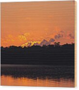 Sublime Sunset Wood Print