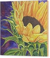Sunflower Ii Wood Print