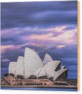 Sydney Opera House Wood Print