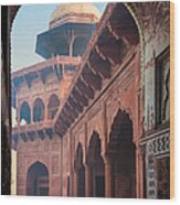 Taj Mahal Jawab Wood Print