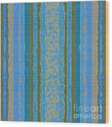 Tapeten-wallpaper-art-blue Wood Print